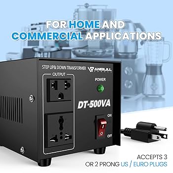 ★値下げ★【新品】電圧変圧器 電源コンバーター 110V/220V コンバーター Amazon.com: Anbull Voltage Converter 500W Voltage